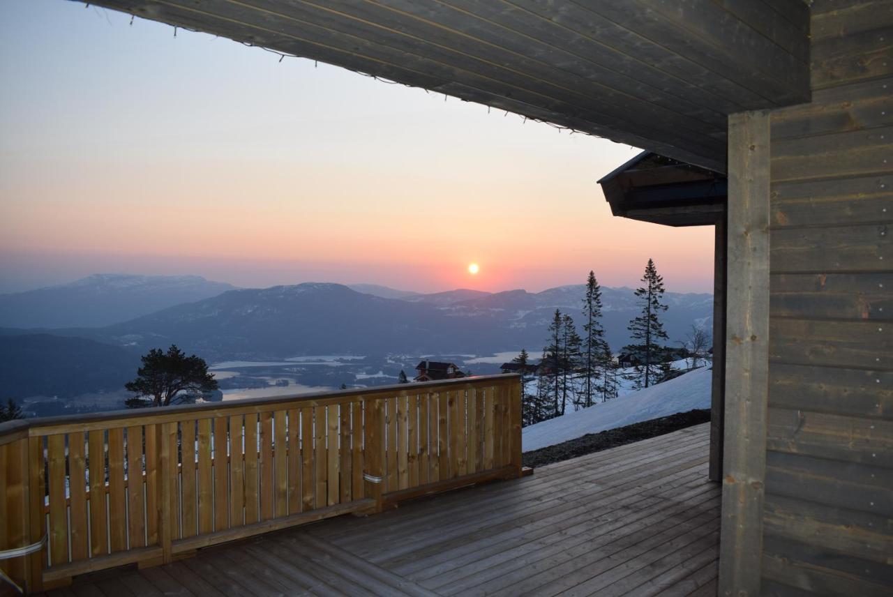 Ferienhaus Fjellblikken Villa Sinnes Exterior foto